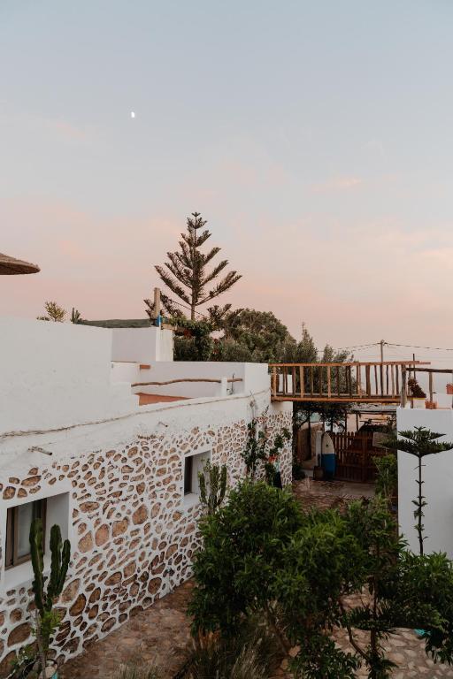 Ocean-facing lounge inside the house