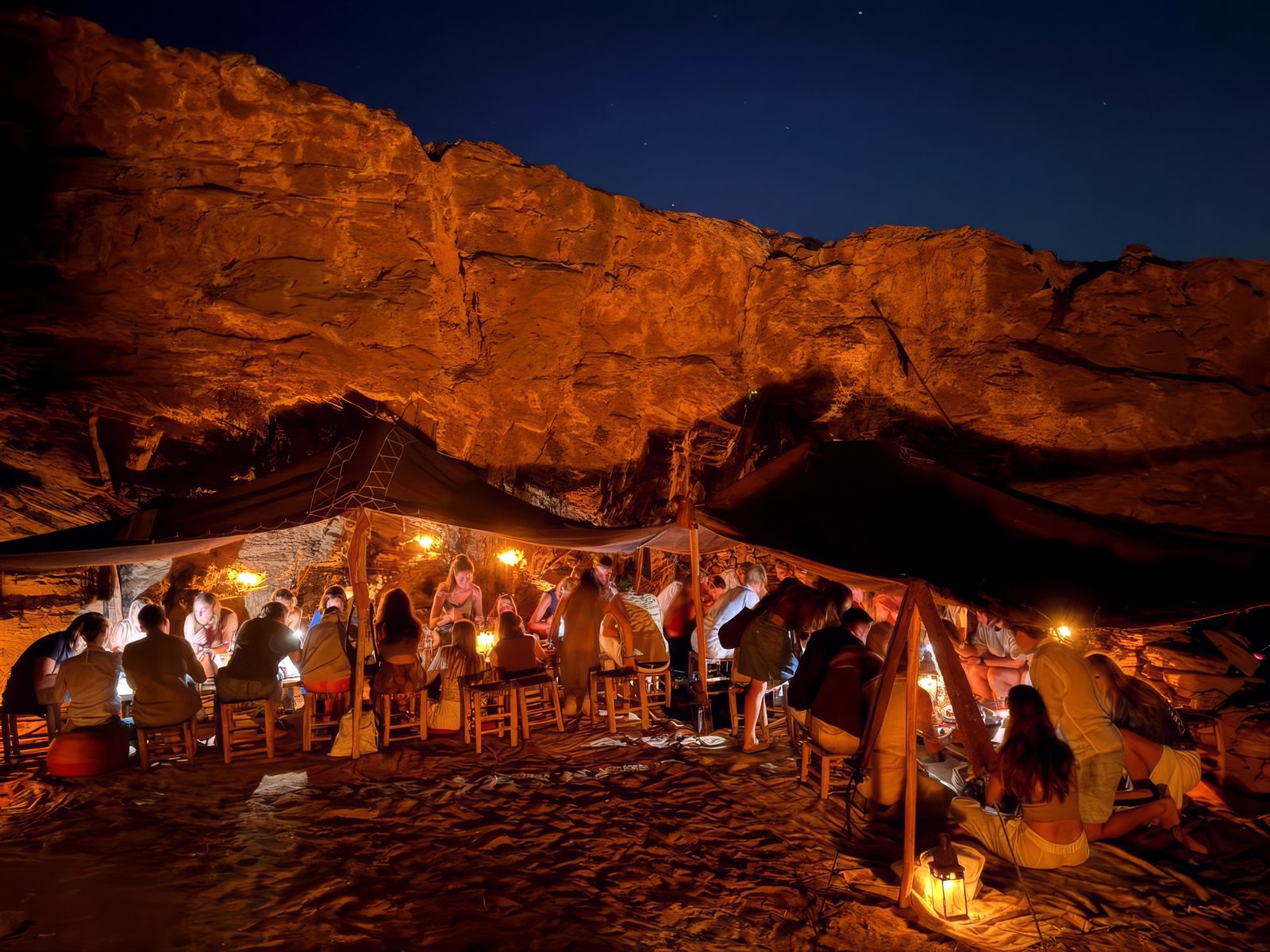 Terrace with a stronger ocean view in Morocco